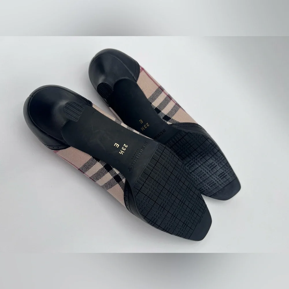🌹Burberry Nova Check Office Shoes 23 1/2cm 🌹 - Picture 7 of 10